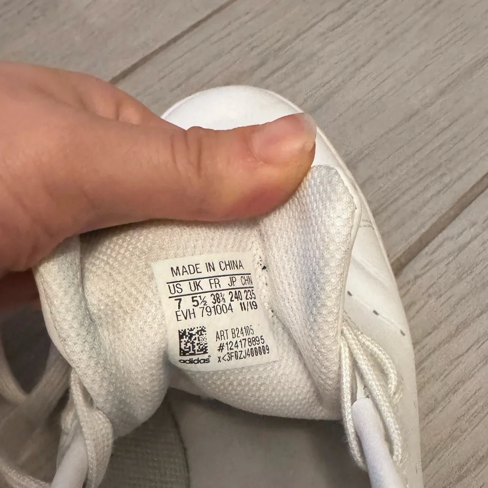Adidas Originals Stan Smith Sneakers White‎ size 7